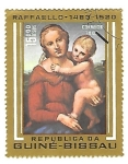 Stamps : Africa : Guinea_Bissau :  pintura de Rafael