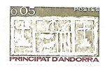Stamps Andorra -  detalle