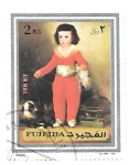 Stamps United Arab Emirates -  pintura española