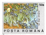 Stamps Romania -  pintura francesa