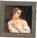 Stamps : Europe : Poland :  pintura holandesa