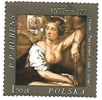 Sellos del Mundo : Europa : Polonia : pintura holandesa