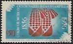 Stamps Mexico -  Símbolo azteca: Centli, maíz 