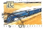Stamps Australia -  locomotoras