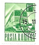 Stamps Romania -  locomotoras