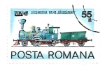 Stamps : Europe : Romania :  locomotoras