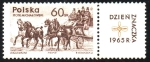 Stamps Poland -   CORREO  TERRESTRE,  POR  PIOTR  MICHALOWAKI.