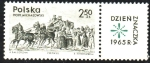 Stamps Poland -   SALIDA  DEL  CORREO  TERRESTRE,  POR  PIOTR  MICHALOWAKI.