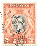 Stamps : Africa : Uganda :  Jorge I