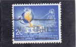 Stamps South Africa -  fundición de oro