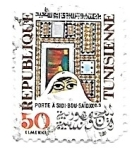 Stamps Tunisia -  mujer tunecina
