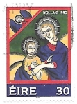Stamps : Europe : Ireland :  navidad