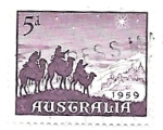 Stamps Australia -  navidad