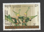 Stamps Cambodia -  Cultura Khmer