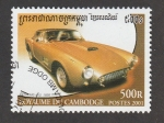 Stamps Cambodia -  Ferrari de 1956
