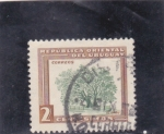 Stamps : America : Uruguay :  arbol