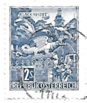 Stamps Austria -  ciudades austriacas