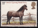 Stamps United Kingdom -  Caballos