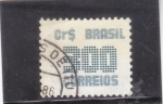 Sellos de America - Brasil -  cifra