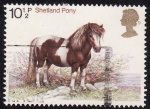 Stamps United Kingdom -  Caballos