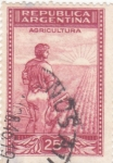 Stamps Argentina -  agricultura 