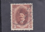 Stamps : Africa : Egypt :  rey Faruk