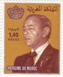 Sellos de Africa - Marruecos -  rey Hassan II