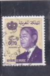 Stamps : Africa : Morocco :  rey Hassan II