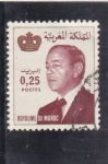 Stamps Morocco -  rey Hassan II