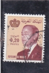 Stamps Morocco -  rey Hassan II
