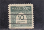 Stamps Morocco -  protectorado español 