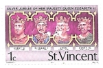 Stamps America - Saint Vincent and the Grenadines -  reyes de Inglaterra