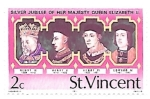 Stamps : America : Saint_Vincent_and_the_Grenadines :  reyes de Inglaterra