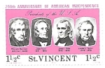 Stamps Saint Vincent and the Grenadines -  presidentes EE.UU.