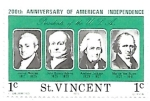 Stamps America - Saint Vincent and the Grenadines -  presidentes EE.UU.