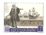 Stamps : Europe : San_Marino :  Cristobal Colón