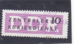 Stamps Germany -  servicio central de mensajería