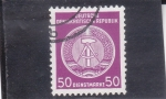 Stamps Germany -  BLASON DE LA D.R.A