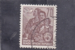 Stamps Germany -  familia 