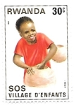 Stamps Rwanda -  sos infancia