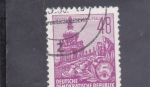 Stamps Germany -  catedral de Dresden 