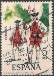 Stamps Spain -  Uniformes Militares. ED 2239