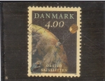 Stamps Denmark -  satélite 