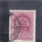 Stamps Hungary -  corona de San Esteban 