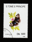 Stamps : Africa : S�o_Tom�_and_Pr�ncipe :  Borboletas