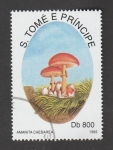 Stamps : Africa : S�o_Tom�_and_Pr�ncipe :  Amanita caesarea