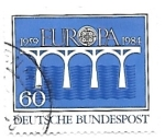 Stamps Germany -  Europa 