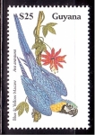 Sellos de America - Guyana -  serie- Aves