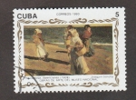 Sellos de America - Cuba -  Pescadoras Valencianas