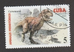 Stamps Cuba -  Carnotaurus